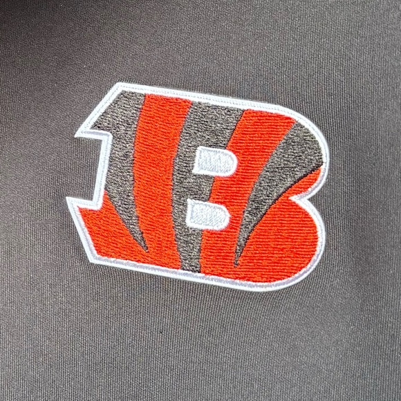 Antiqua Cincinnati Bengals Athleisure Casual 1/4 Zip Men’s Pullover Jacket Sz XL - Picture 4 of 4